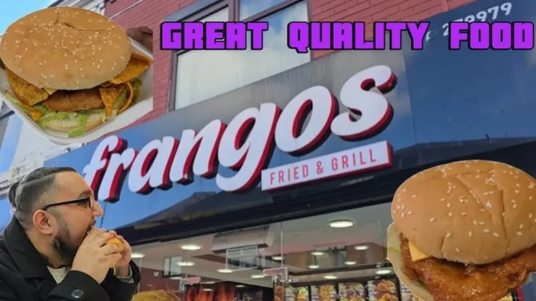 Frangos Blackburn Menu