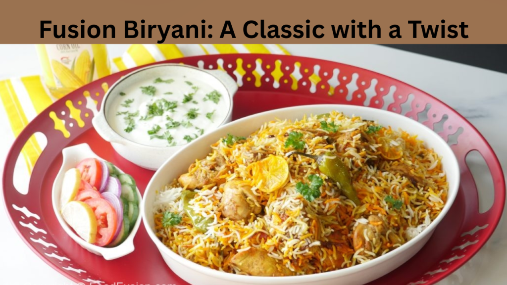 Fusion Biryani A Classic with a Twist
