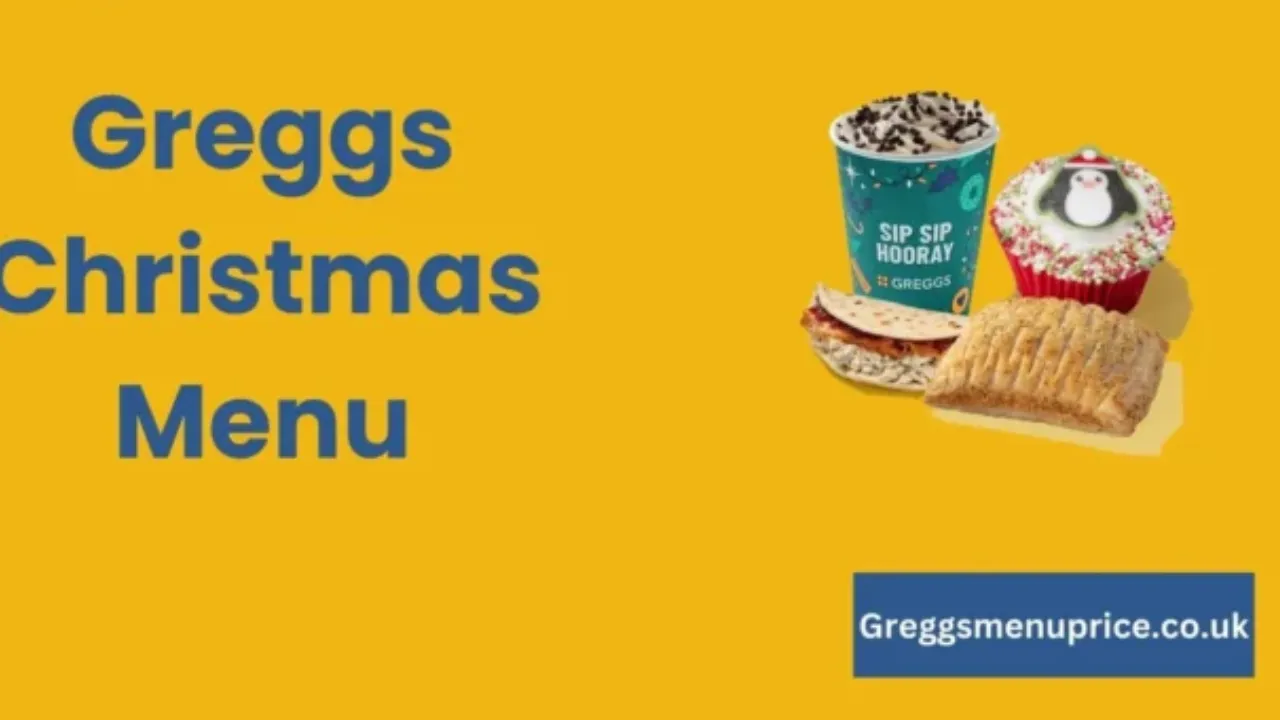 Greggs Christmas Menu