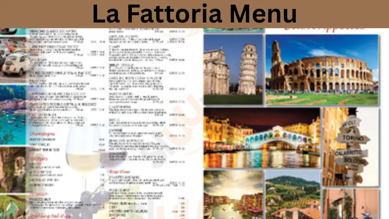 La Fattoria Menu