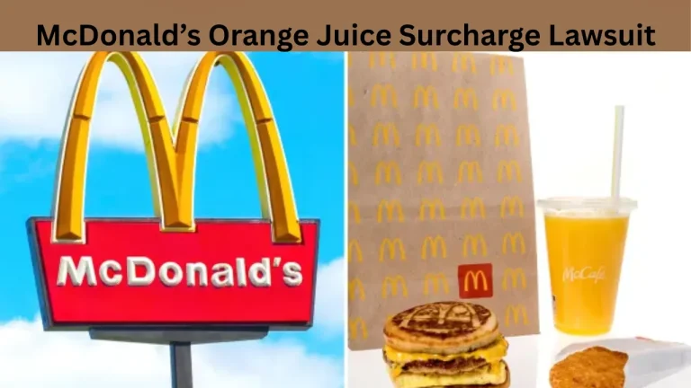 McDonald’s Orange Juice Surcharge Lawsuit