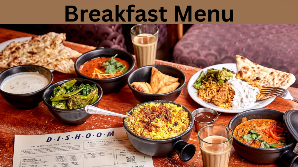 Breakfast Menu
