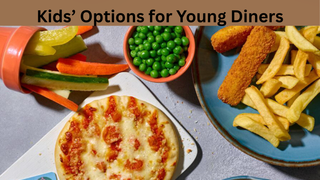 Kids’ Options for Young Diners