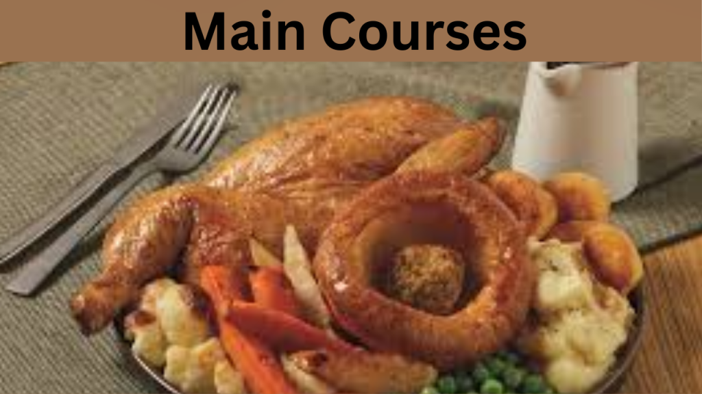 Main Courses