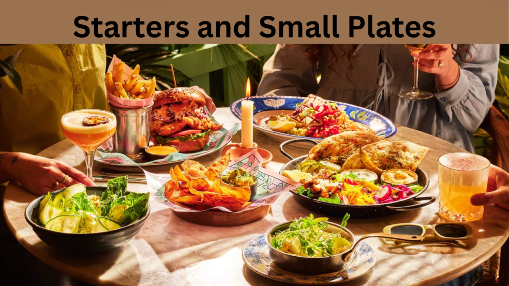 Starters and Small Plates