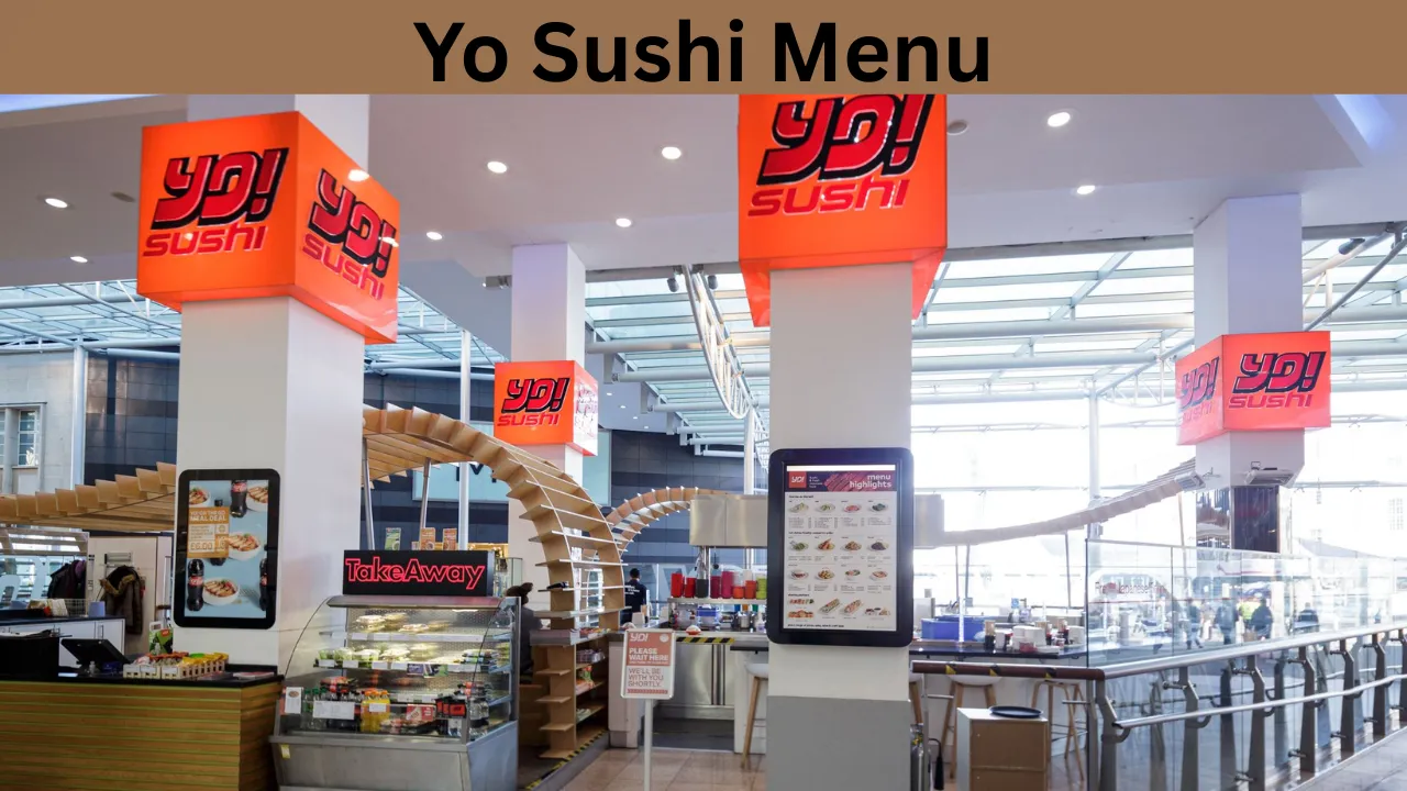 Yo Sushi Menu