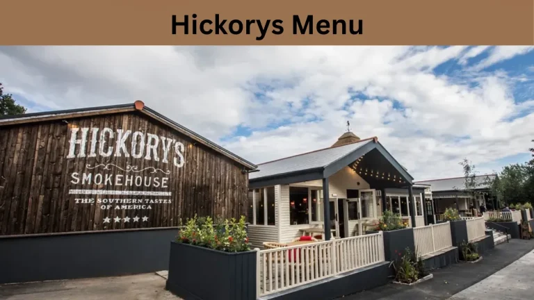 Hickorys Menu