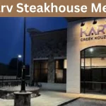 Karv Steakhouse Menu
