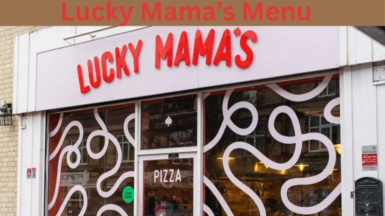 Lucky Mama’s Menu