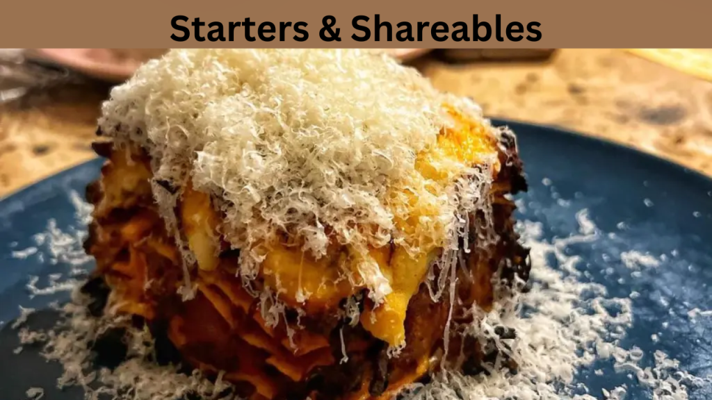 Starters & Shareables