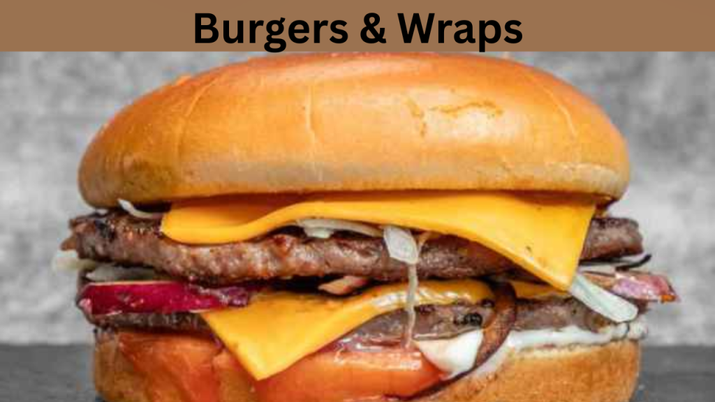 Burgers & Wraps