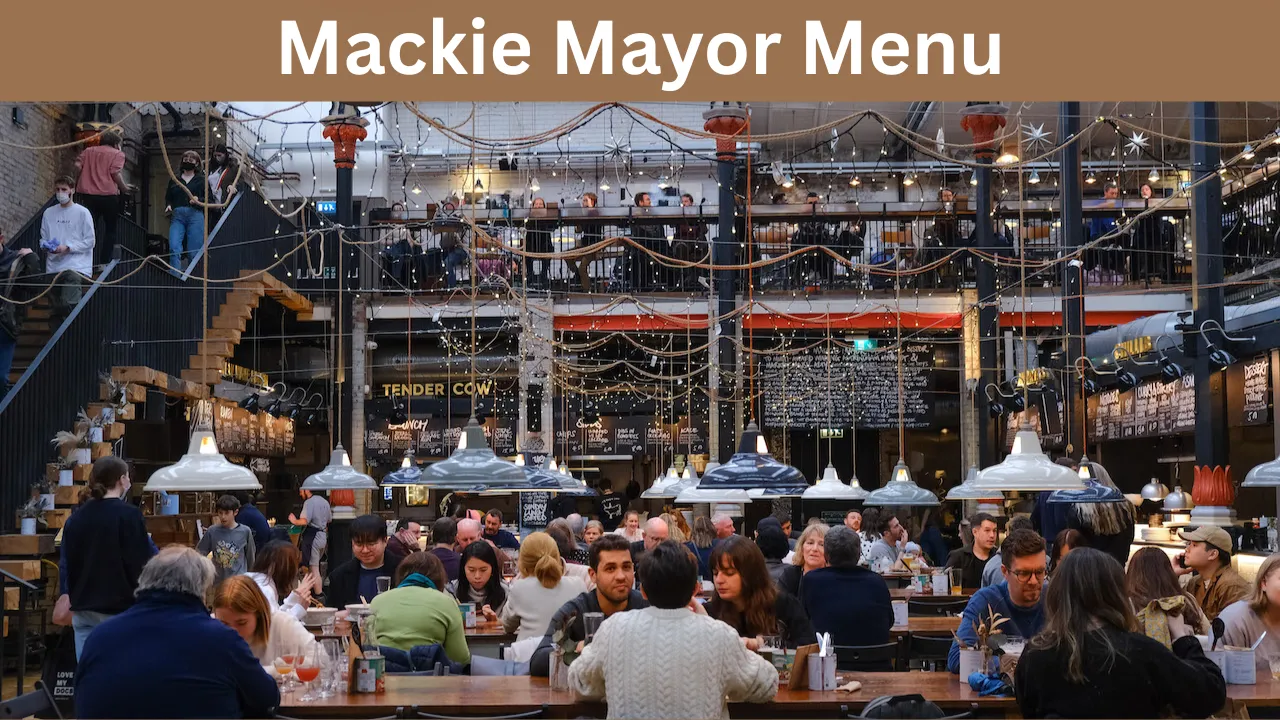 Mackie Mayor Menu