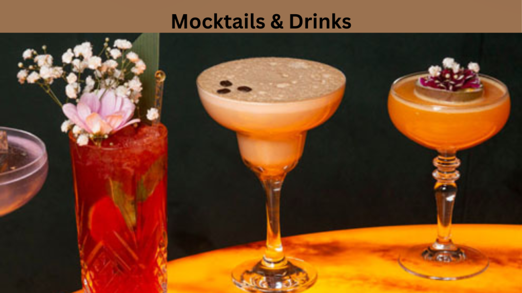 Mocktails & Drinks
