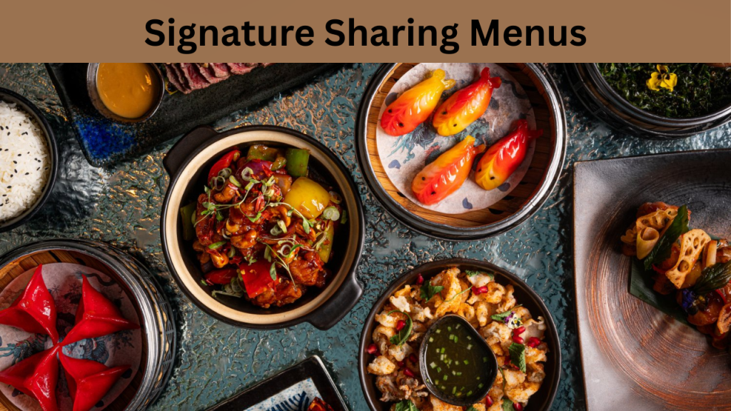 Signature Sharing Menus