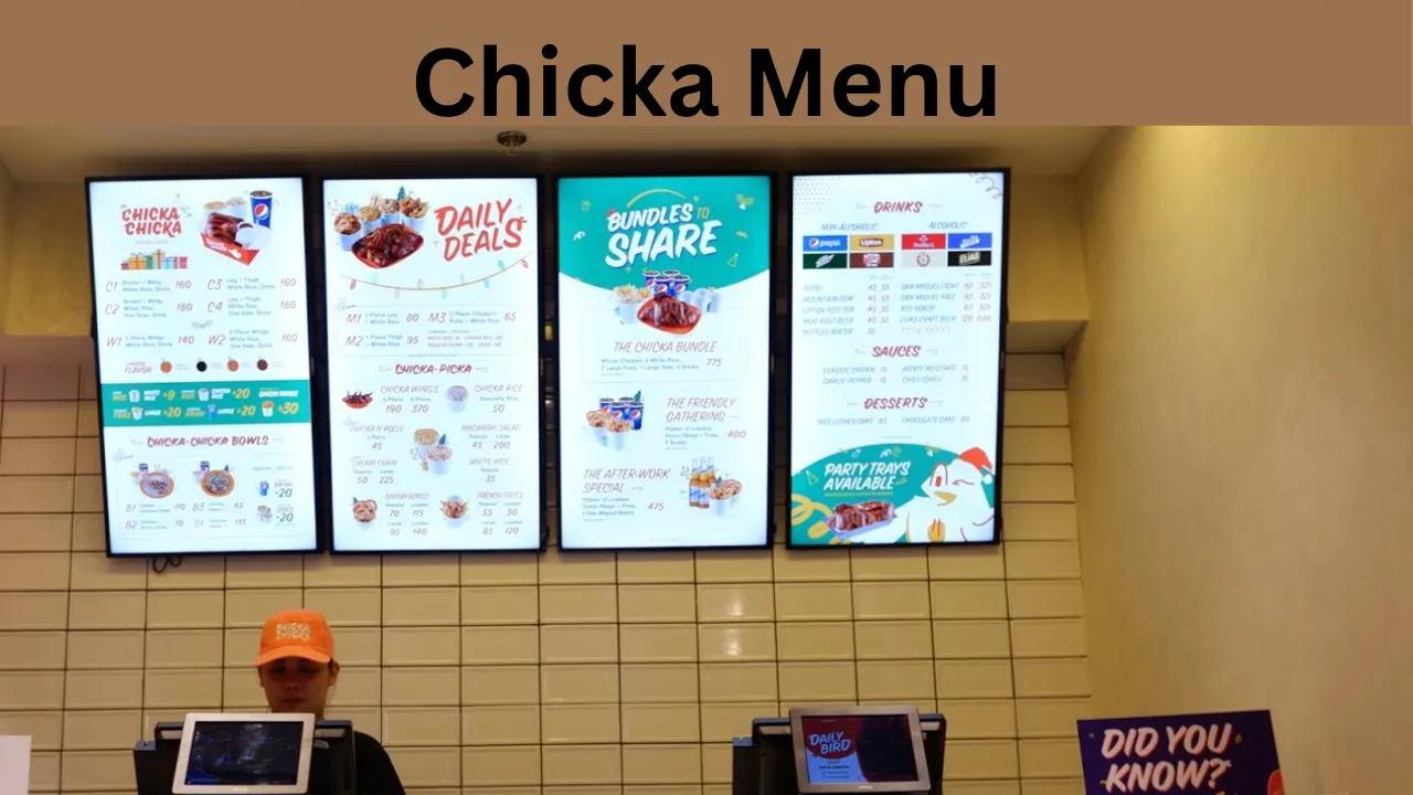 Chicka Menu