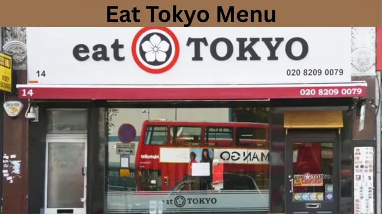 Eat Tokyo Menu