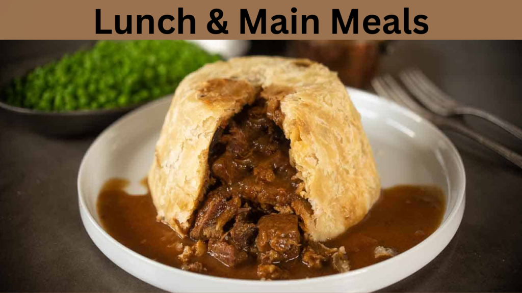 Lunch & Main Meals