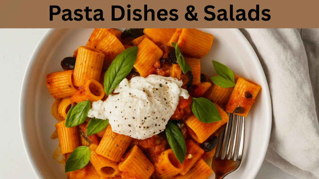 Pasta Dishes & Salads