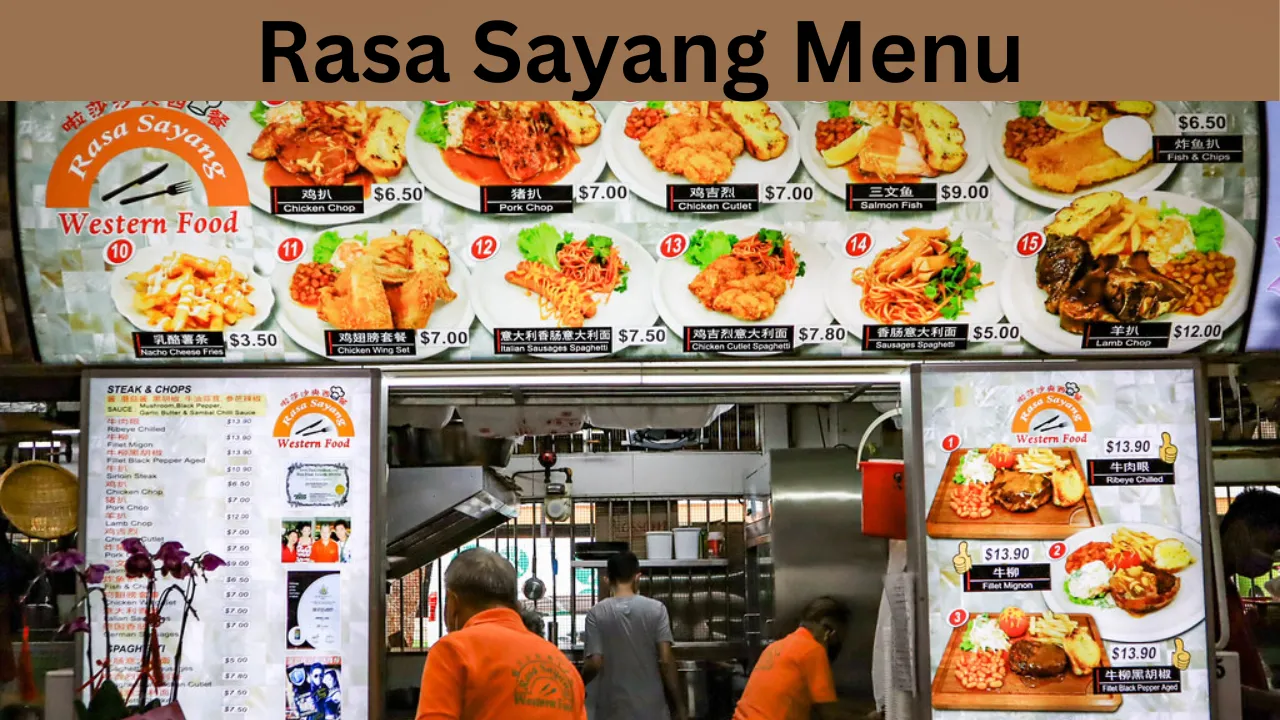 Rasa Sayang Menu