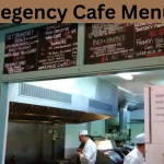 Regency Cafe Menu