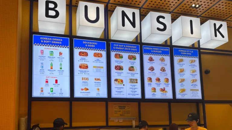 Bunsik Menu