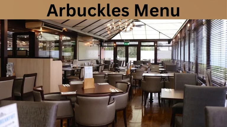 Arbuckles Menu