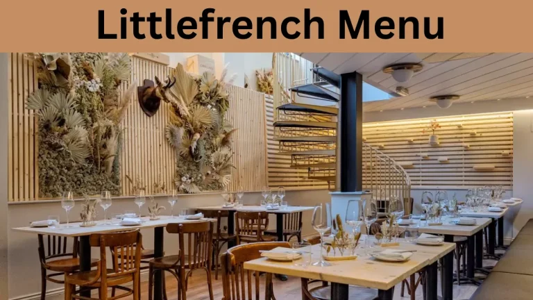 Littlefrench Menu
