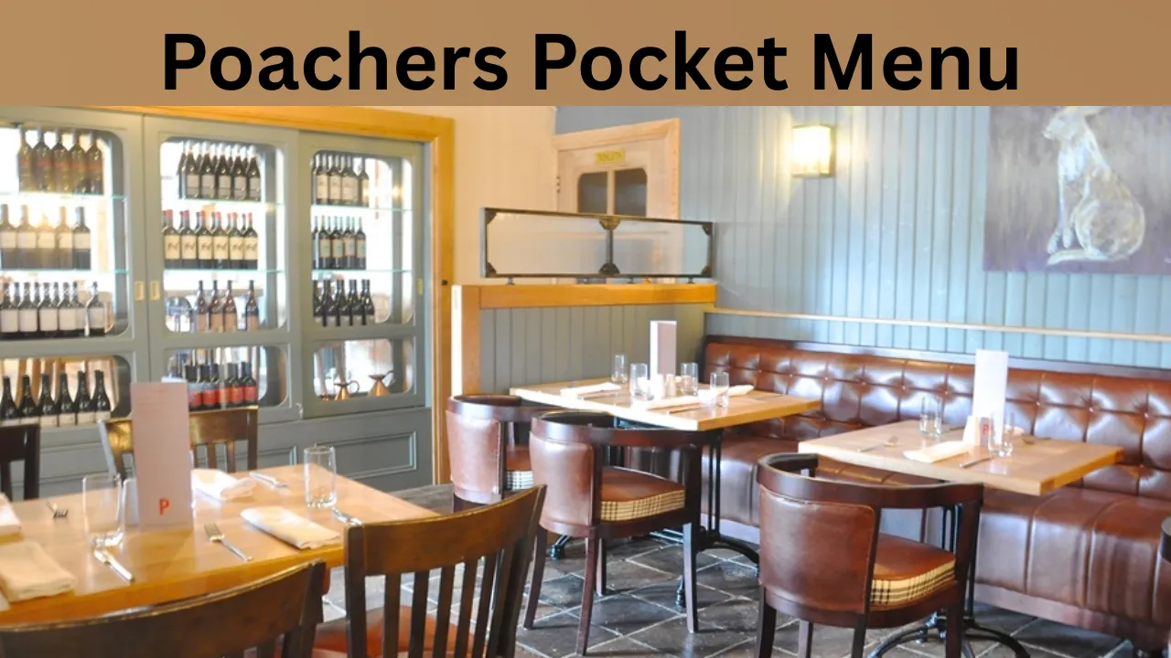 Poachers Pocket Menu