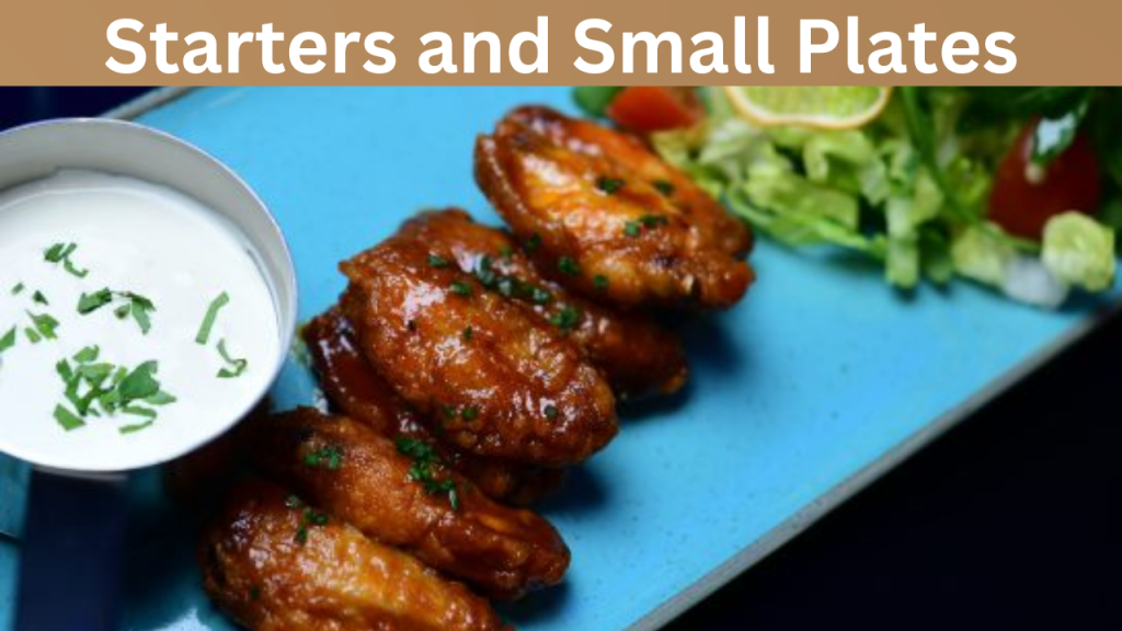 Starters and Small Plates