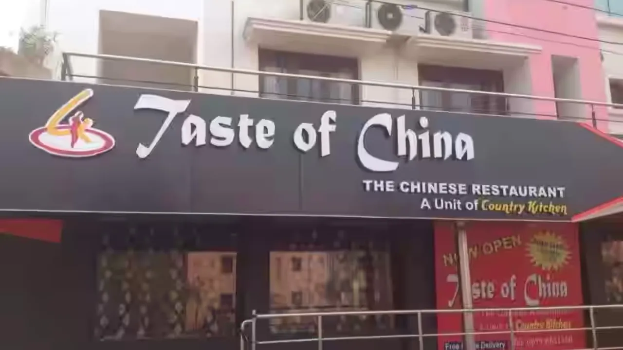 Taste of China Menu