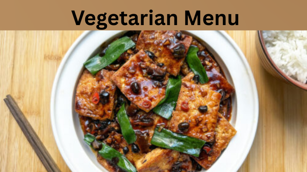 Vegetarian Menu