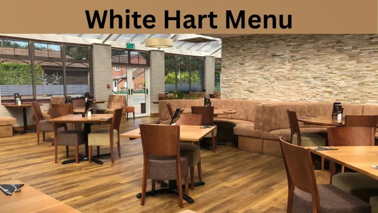White Hart Menu
