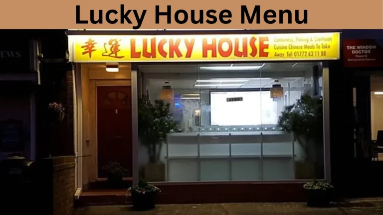 Lucky House Menu