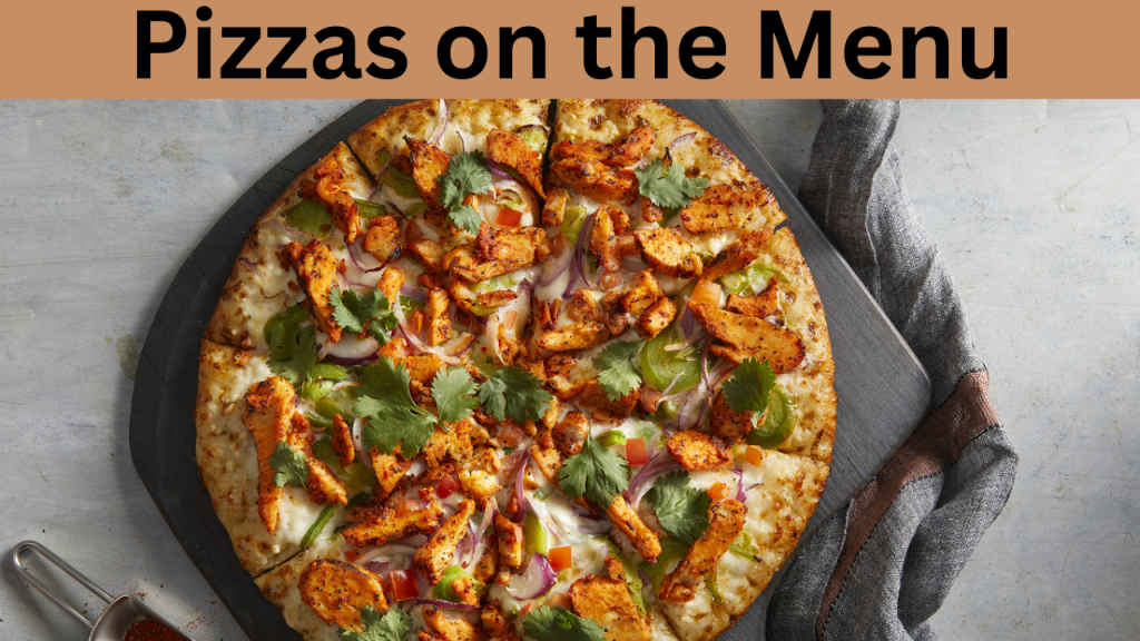 Pizzas on the Menu