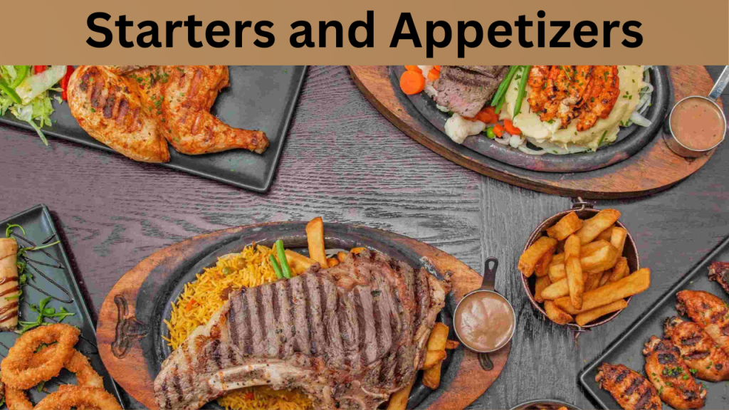 Starters and Appetizers