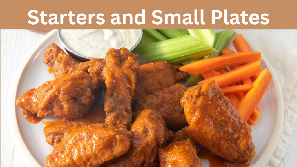 Starters and Small Plates