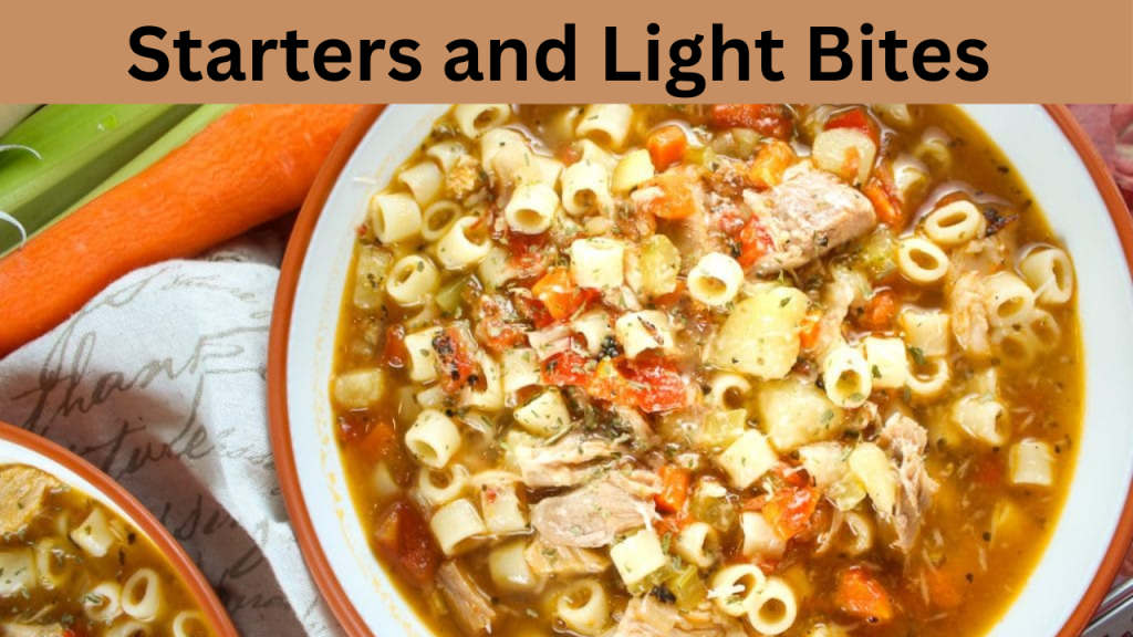 Starters and Light Bites